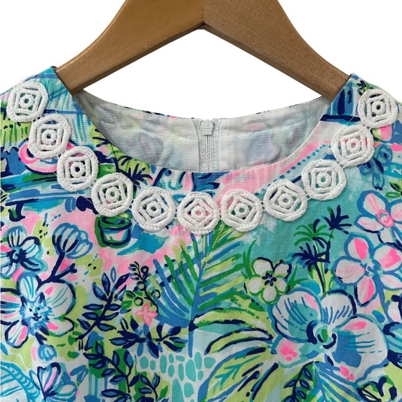 Lilly Pulitzer girls Little Lilly Classic Maxi dress 10 Lilly’s House print - Picture 4 of 12